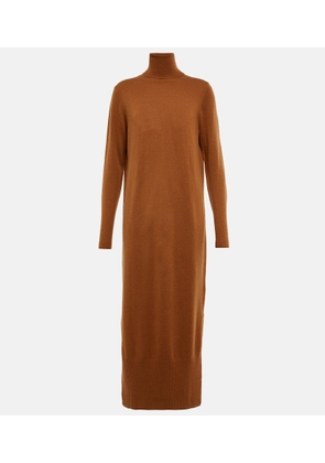 Jardin des Orangers Wool and cashmere sweater maxi dress