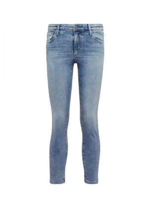 AG Jeans Prima Crop mid-rise skinny jeans