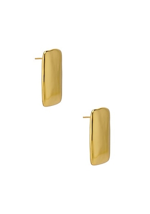 AUREUM Cait Earrings in Gold - Metallic Gold. Size all.