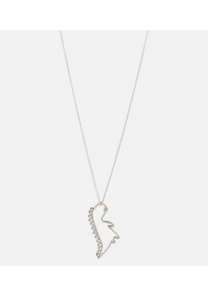 Aliita Dino 9kt white gold necklace