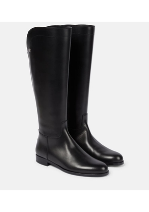 Loro Piana Welly leather boots