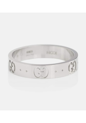 Gucci Icon 18kt white gold ring