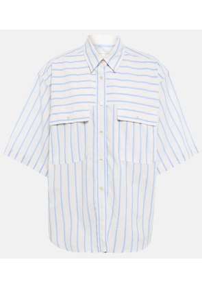 Marant Etoile Nulenci striped cotton shirt