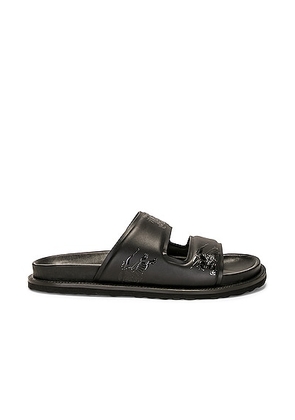 Burberry Thor Sandal in Black - Black. Size 42 (also in 44).