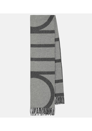 Toteme Striped wool scarf