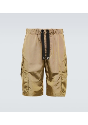 Versace Logo cargo shorts