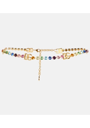 Dolce&Gabbana Embellished chain belt