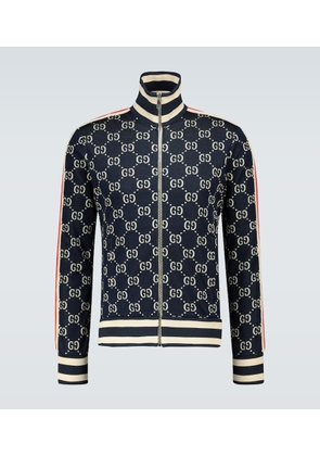 Gucci GG jacquard zipped jacket