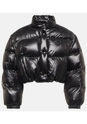 Prada Re-Nylon crop down jacket