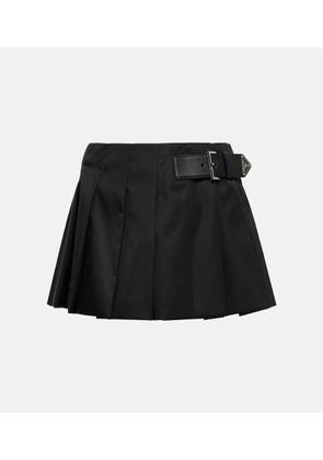 Prada Pleated miniskirt
