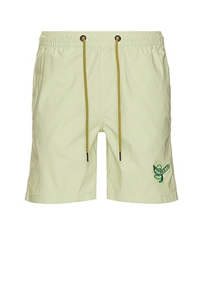 Mami Wata Boomslang Beach Short in Light Green - Mint. Size L (also in ).