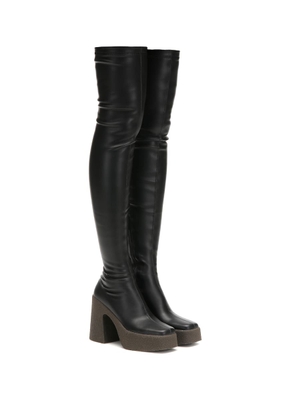 Stella McCartney Faux leather over-the-knee boots
