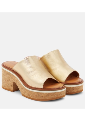 Clergerie Cessy leather mules