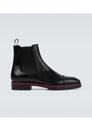 Christian Louboutin Melon leather Chelsea boots