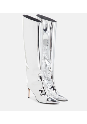 Alexandre Vauthier Alex 105 metallic knee-high boots