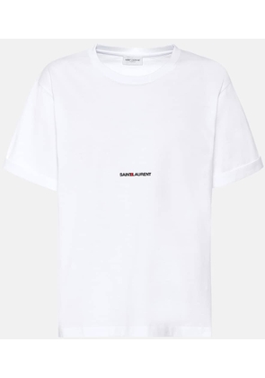 Saint Laurent Logo cotton T-shirt