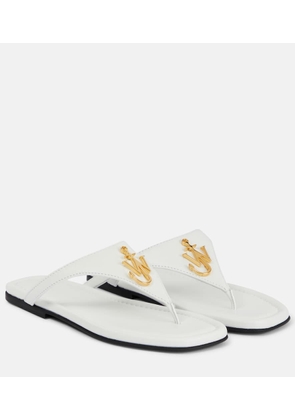 JW Anderson Leather thong sandals