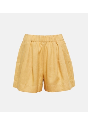 Asceno Linen shorts