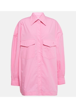 The Attico Elaine cotton shirt jacket