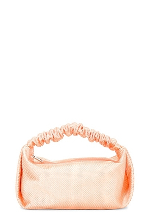Alexander Wang Mini Scrunchie Bag in Faded Neon Orange - Orange. Size all.