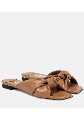 Jimmy Choo Avenue leather sandals
