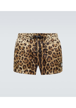 Dolce&Gabbana Embellished swimming shorts