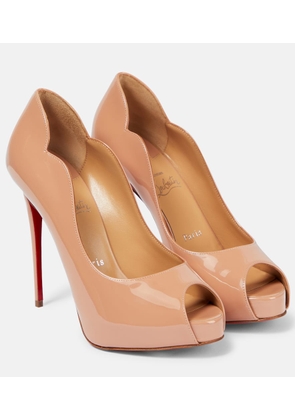 Christian Louboutin Hot Chick Alta patent leather pumps