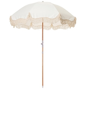 business & pleasure co. Premium Beach Umbrella in Antique White - White. Size all.