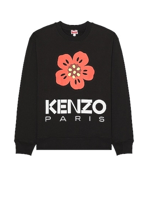 Kenzo Boke Flower Sweater in Black - Black. Size L (also in M, S, XL/1X).
