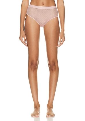 Wolford Modern Brief in Powder Pink - Pink. Size L (also in S, XS).