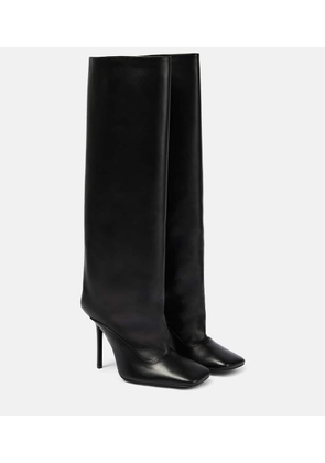The Attico Sienna leather knee-high boots