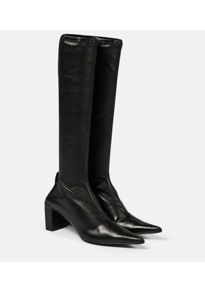 Jil Sander Knee-high leather boots