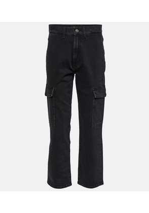 7 For All Mankind Logan Cargo cropped straight jeans