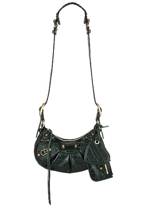 Balenciaga Xs Le Cagole Shoulder Bag in Forest Green - Dark geen. Size all.
