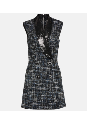 Rebecca Vallance Jacques embellished tweed minidress