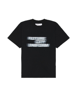 C2H4 Future City Uniform T-shirt in Black - Black. Size L (also in M, S, XL/1X).