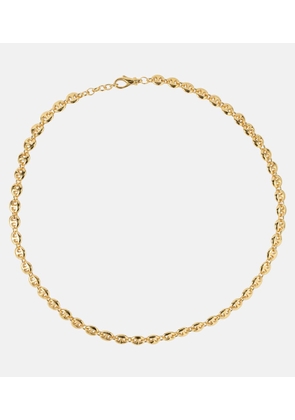 Sophie Buhai Small Circle 18kt gold-plated sterling silver link necklace