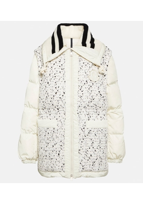 Moncler Gambie wool-blend puffer jacket
