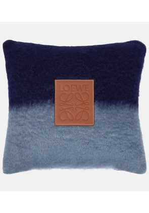 Loewe Striped mohair and wool-blend cushion