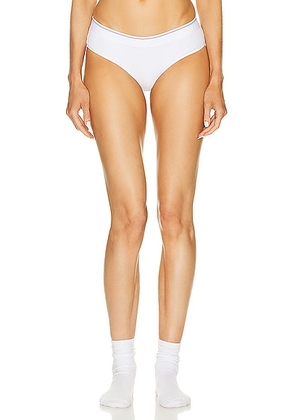 Alexander Wang Classic Brief in White - White. Size L (also in M, S, XS).