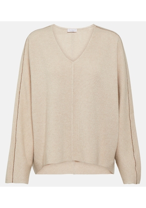 Brunello Cucinelli Wool, cashmere and silk sweater