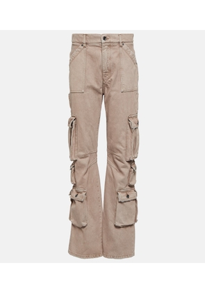 Dolce&Gabbana High-rise cotton cargo pants