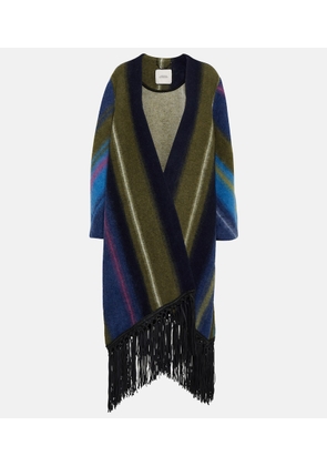 Dorothee Schumacher Striped wool-blend coat
