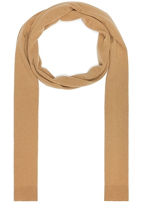 Helsa Danya Cashmere Scarf in Camel - Tan. Size all.