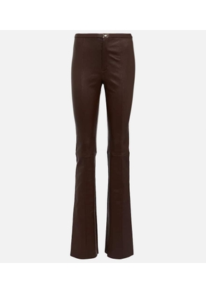 Stouls Kam high-rise leather pants