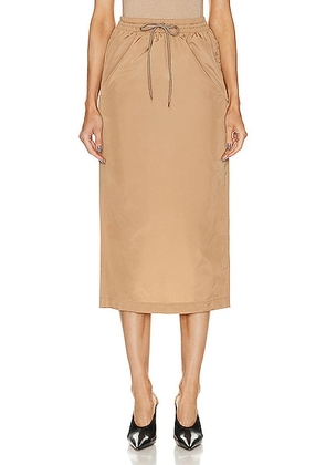 WARDROBE.NYC Utility Skirt in Tan - Tan. Size L (also in M, S, XS).