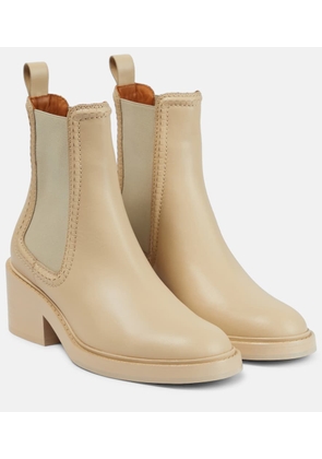 Chloé Mallo leather Chelsea boots