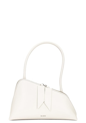 THE ATTICO Sunrise Shoulder Bag in Ivory - Ivory. Size all.