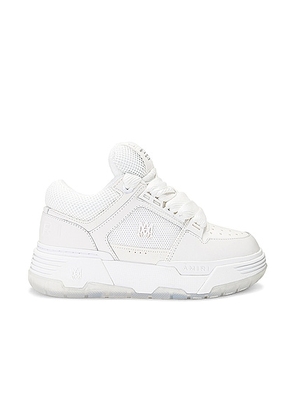 Amiri Ma-1 Sneaker in White & Grey - White. Size 38 (also in 39, 40, 41).