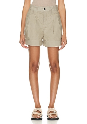 Citizens of Humanity Eugenie Short in Slate Khaki - Olive. Size 23 (also in 28, 29, 31, 32, 33, 34).